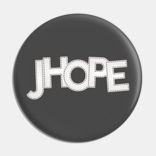 BTS Bangtan Jhope Jung Hoseok typography text army | Morcaworks Pin