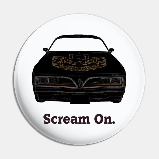 Scream On Pin by amigaboy