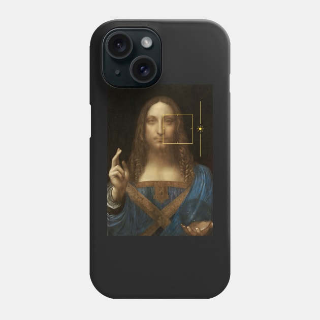 Salvator Mundi by Da Vinci (iPhone camera) Phone Case by ArtOfSilentium
