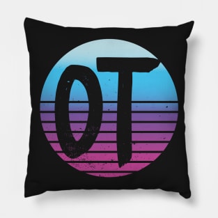 OT Occupational Therapy Therapist Month Gift graphic Pillow