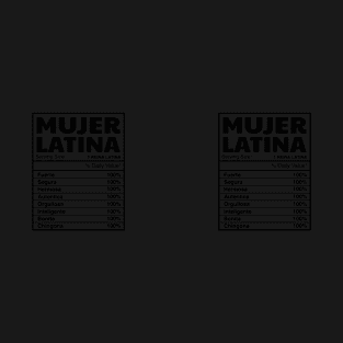 Mujer Latina Mug, Mujer Latina Coffee Cup, Chingona Empowered Latina Regalos Mujer Viva, Hispanic Heritage Month latinx trailblazer T-Shirt