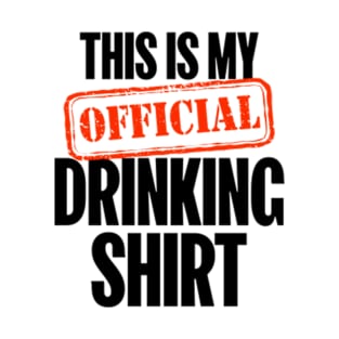 Official Drinking Shirt T-Shirt