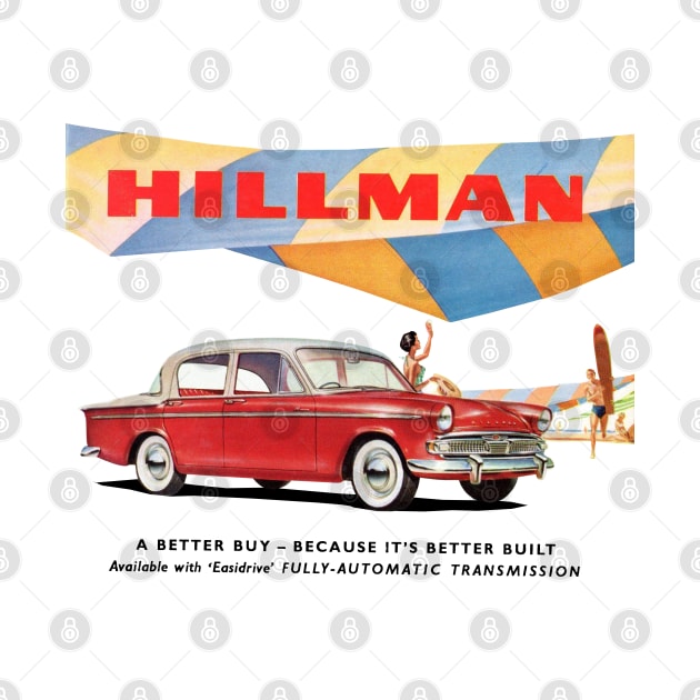 HILLMAN MINX - advert by Throwback Motors