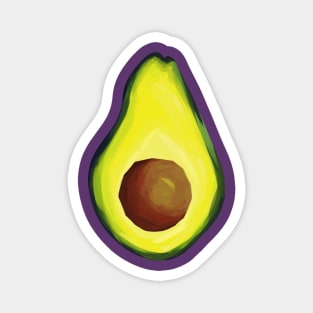 Avocado Slice Magnet