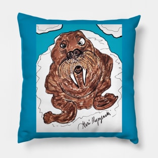 The Walrus Pillow