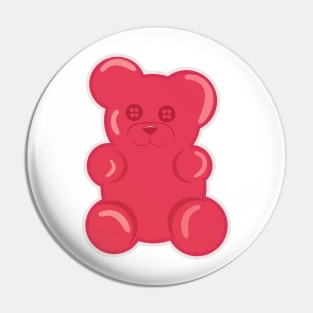 pink gummy bear Pin