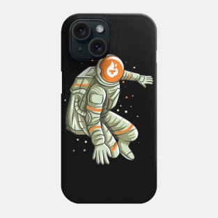 Tfuel Logo Theta Fuel Cryptocurrency Token NFT Blockchain Astronaut Moon Phone Case