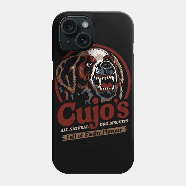 Cujo's Dog Biscuits - Stephen King - Vintage Distressed Horror Phone Case by Nemons