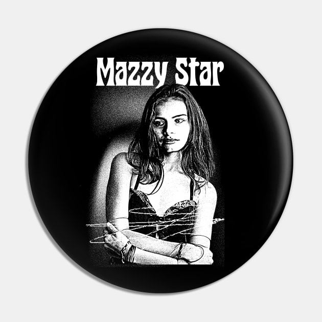 Mazzy Star - - - Original Aesthetic Design Pin by unknown_pleasures