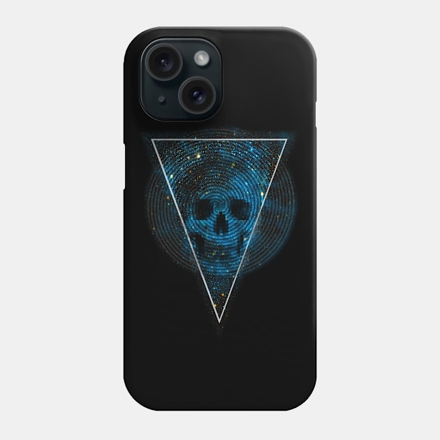 Space Skull Phone Case by RedSheep