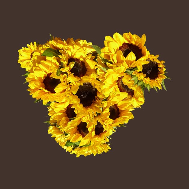 Sunflowers - Sunflower Heart by SusanSavad