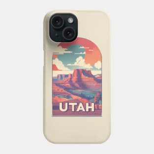 Utah Vintage Design Phone Case