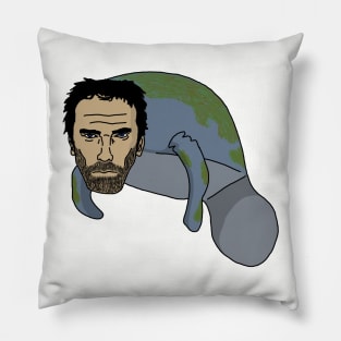 Oh the HughManatee! Pillow