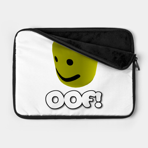 Roblox Oof Death Sound Roblox Laptop Sleeve Teepublic Uk - roblox death sound tote bag