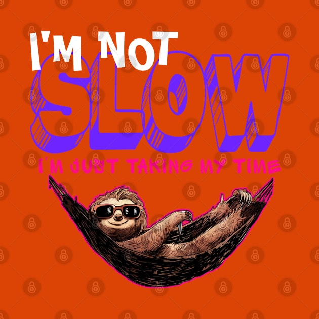 Funny sloth by Qrstore