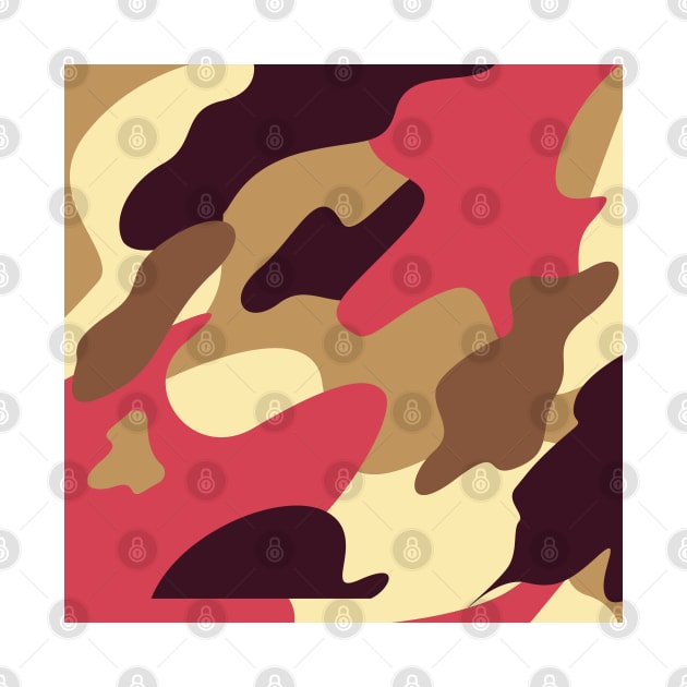 Raspberry Chocolate Pattern by CateBee8