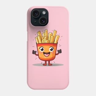 kawaii french fries T-Shirt cute potatofood Phone Case