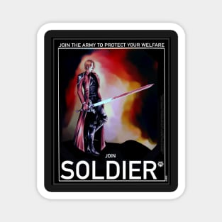 Genesis Rhapsodos poster SOLDIER Magnet