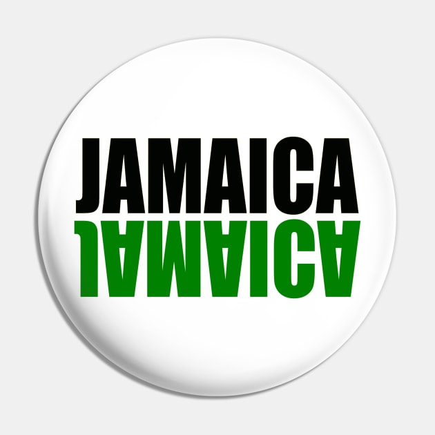 Jamaica a mirrored pattern in the colors colours of the Jamaican flag black green and gold white background Pin by Artonmytee