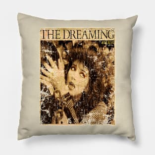 Vintage Kate Bush Tribute Vintage Look Fanart Pillow