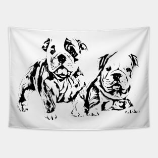 Bulldog Tapestry