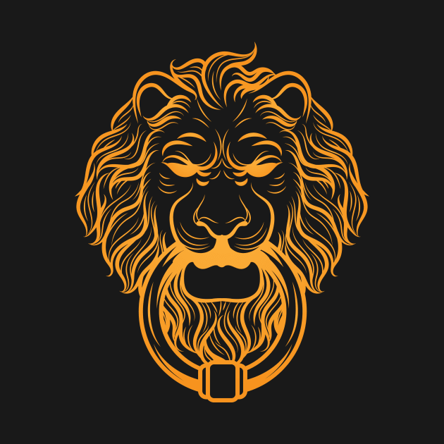 Lion Knocker by MaiKStore