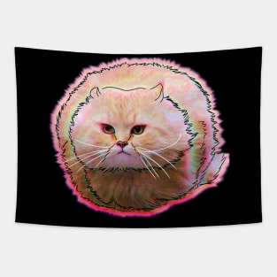 Flying Cat Meme Tapestry