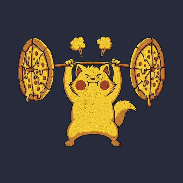 Pizza Cat Gym by Tobe Fonseca by Tobe_Fonseca