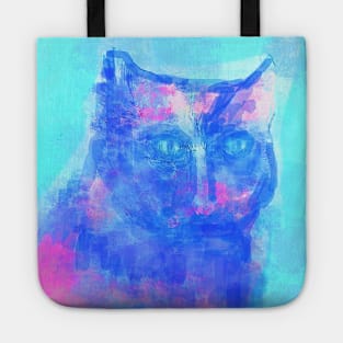 Vaporwave c a t - a e s t h e t i c - a r t Tote