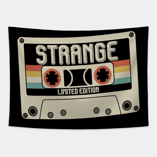 Strange - Limited Edition - Vintage Style Tapestry by Debbie Art