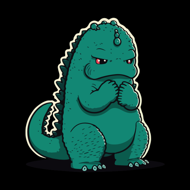 Godzilla by vectrus