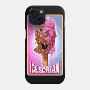 Ice Scream, Ice Cream Monster Phone Case