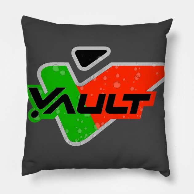 Vault Energy Drink Nostalgia Pillow by DrizzyRizzle