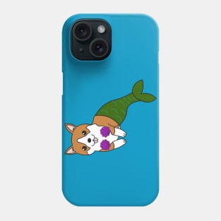 Corgi Dog Mermaid Phone Case