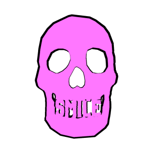 Pink Skull Smile T-Shirt