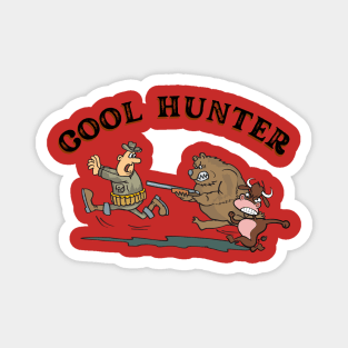 Cool hunter Magnet