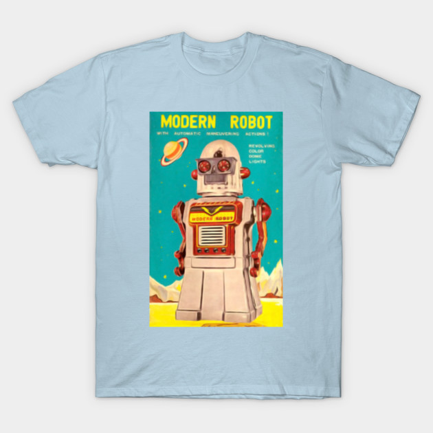 Disover Modern Robot - Sci Fi - T-Shirt