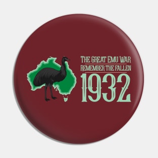 The Great Emu War Pin