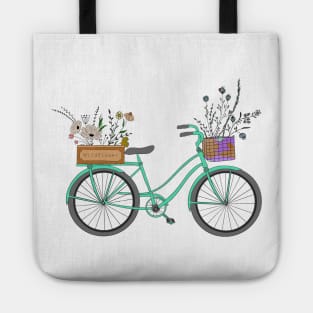 The Happy Little Bicycle Tote