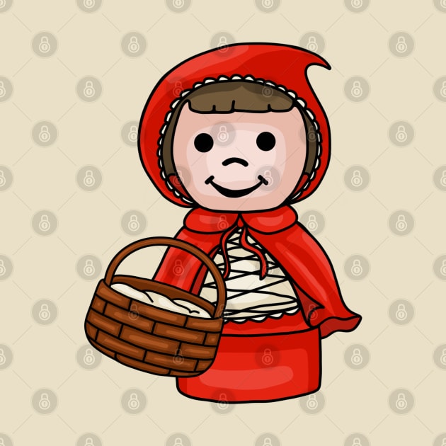 Cute Little Red Riding Hood by Slightly Unhinged