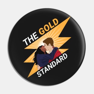 West Allen: The Gold Standard without Power of Love (Dark) Pin