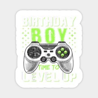 Level Up Birthday Boy Video Game Magnet