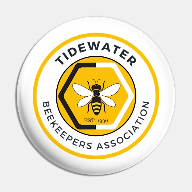 TBA OFFICIAL LOGO Pin by Tidewater Beekeepers