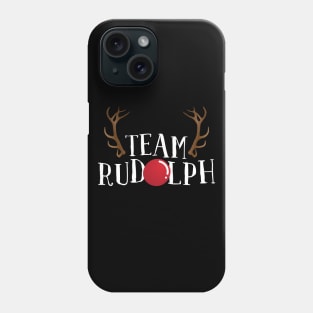 'Team Rudolph' Funny Christmas Rudolf Phone Case