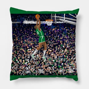 Pixel Dunk - Boston Pillow