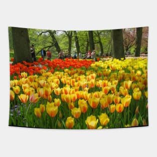 Keukenhof Tulip Festival, Holland Tapestry