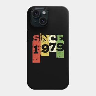 1979 vintage birthday t-shirt Phone Case