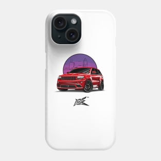 jeep cherokee srt8 red Phone Case