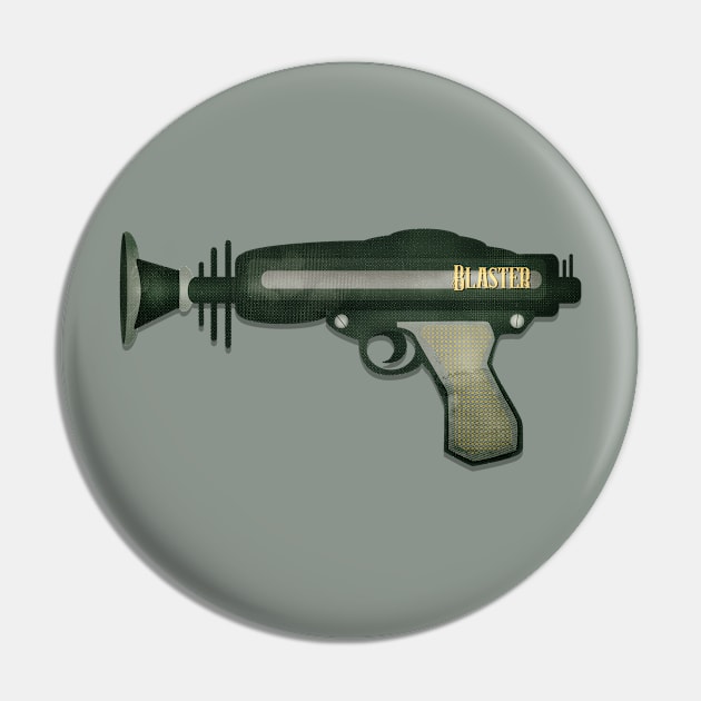 The Post Apocalyptic Series: Blaster Gun Pin by Sybille