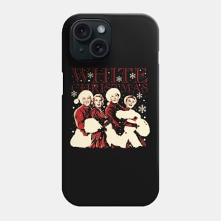 White Christmas Retro Phone Case